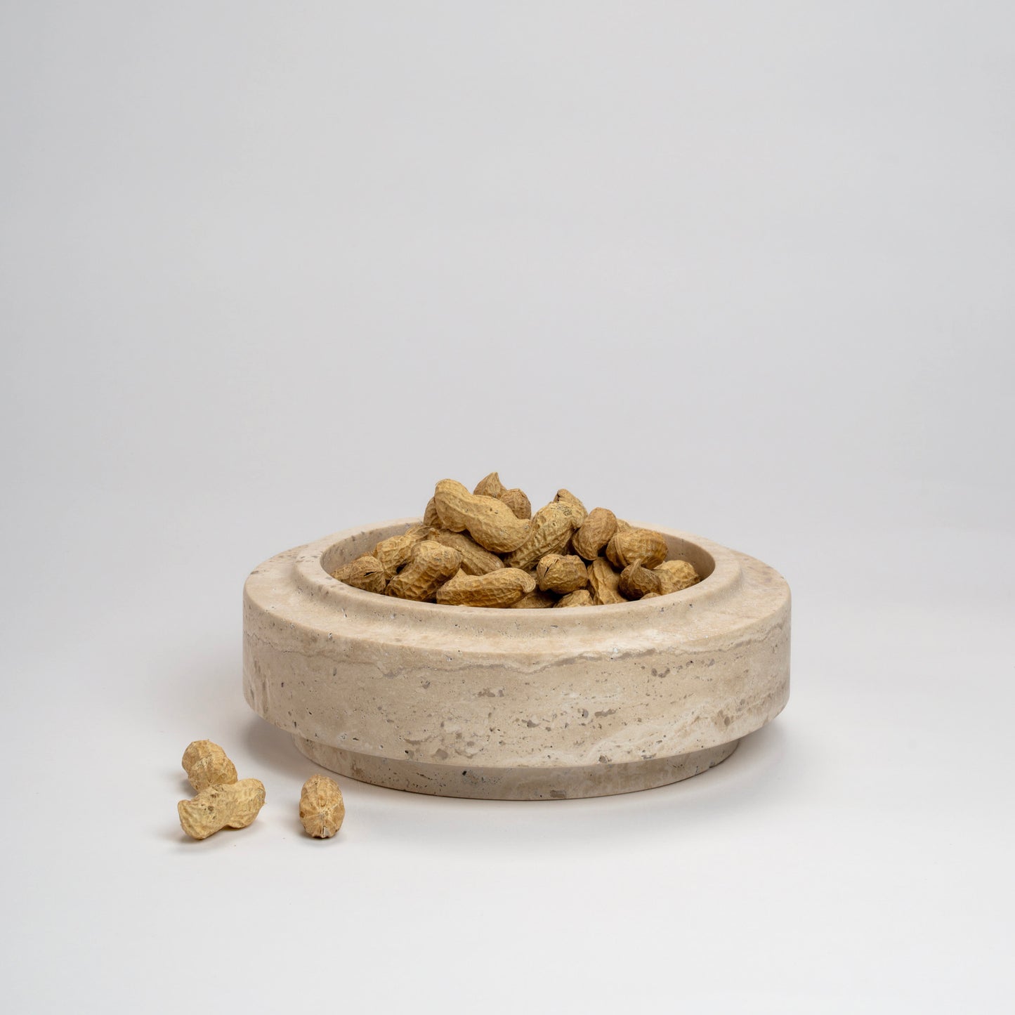 Troy Travertine Bowl - Medium