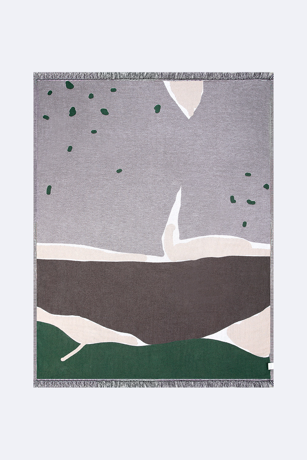 Contemporary Couch Throw - 100% cotton, jacquard couch throw with contemporary pattern tones, different on each side