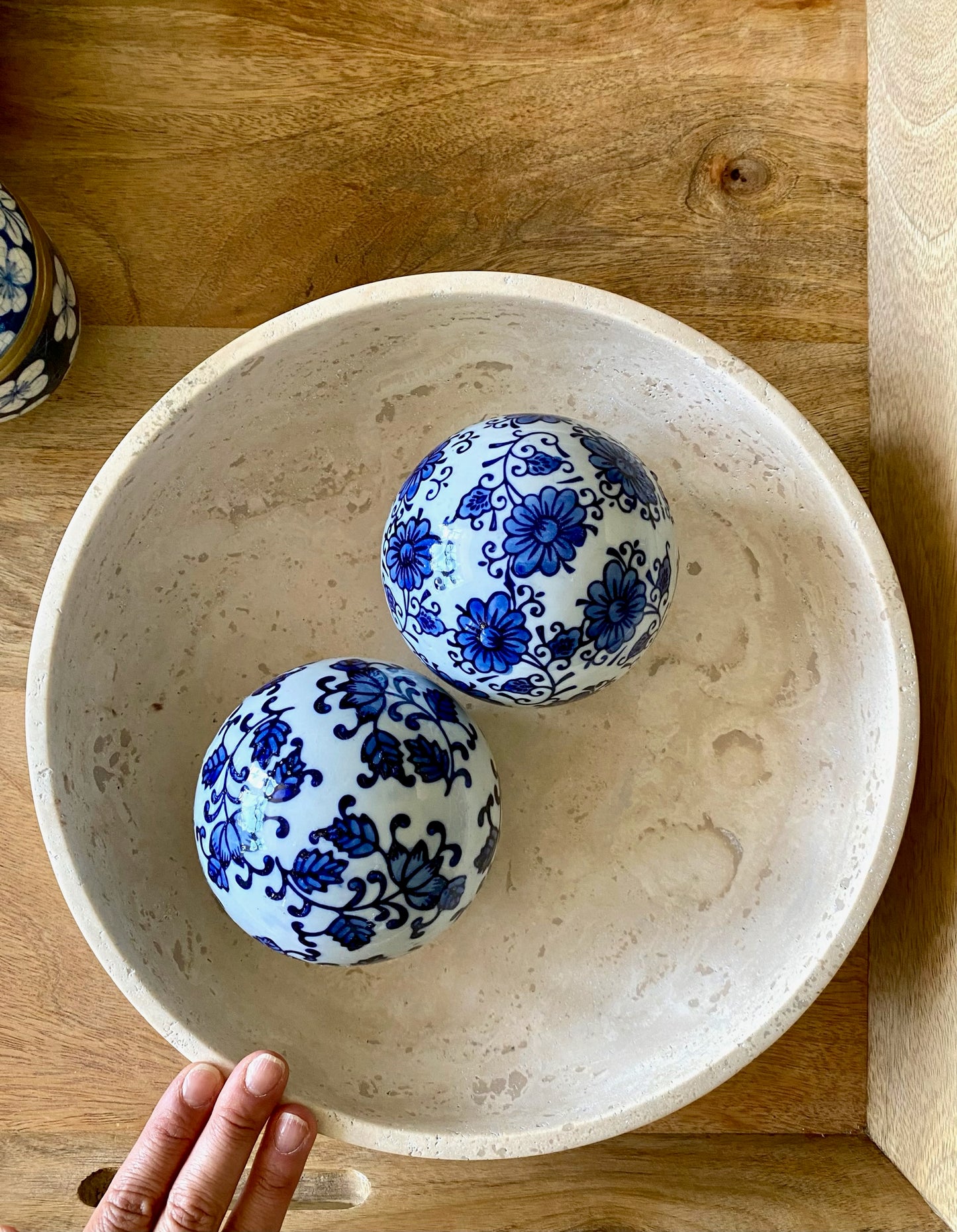 Tokyo Travertine Plate