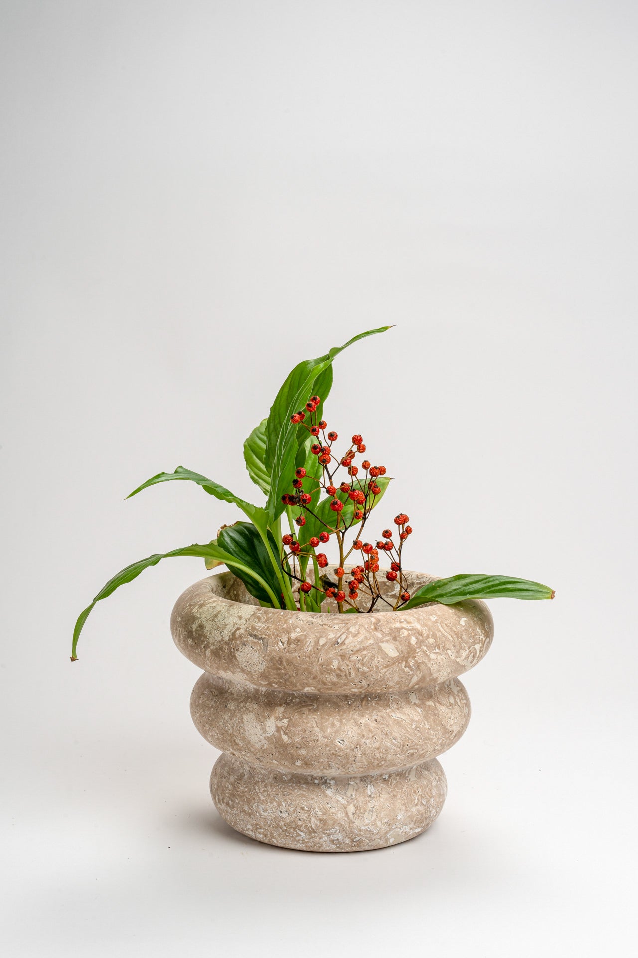 Cloud Bowl - Travertine