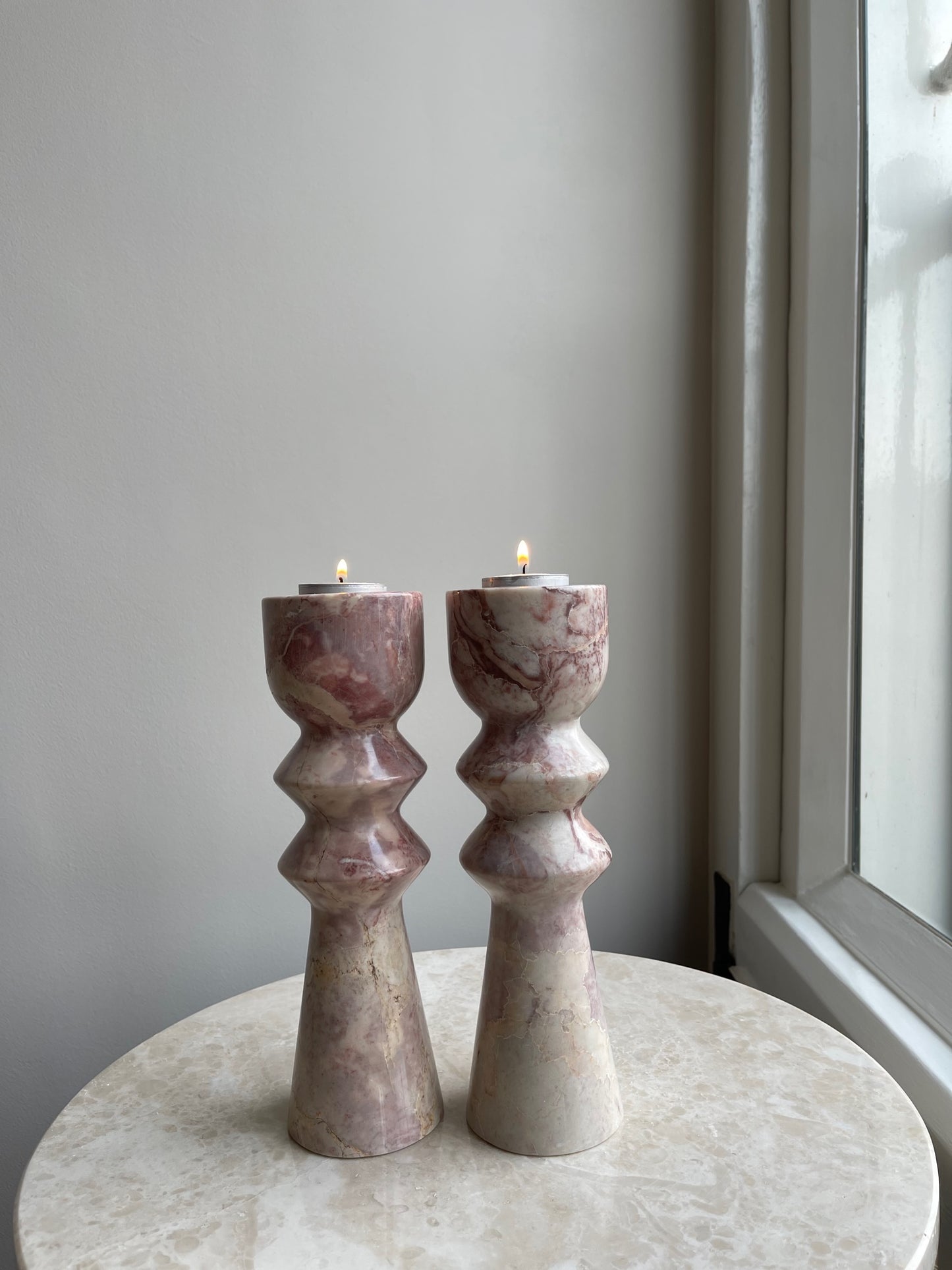 Cappadocia Pink Candle Holder - Tall