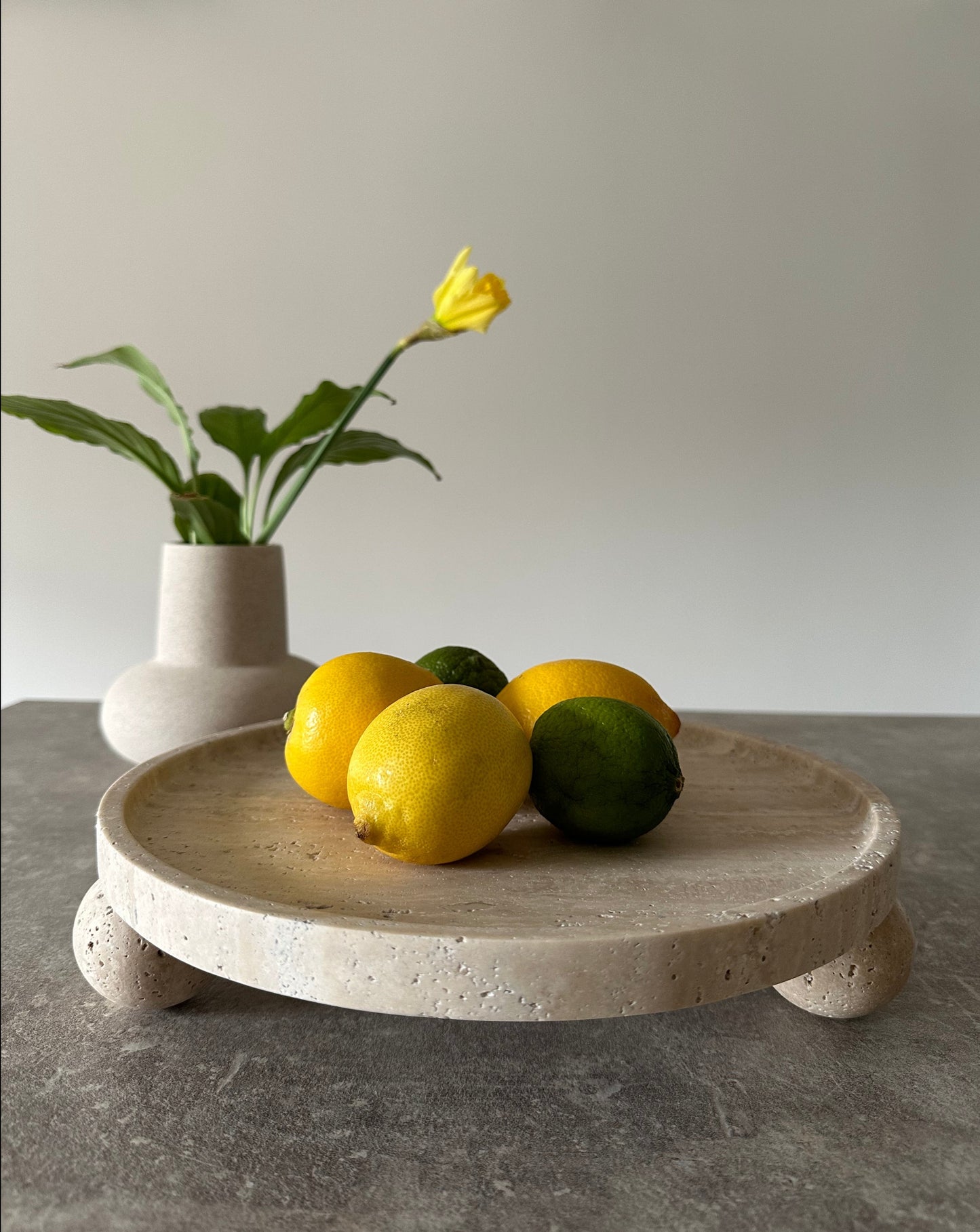 Venice Tray - Travertine