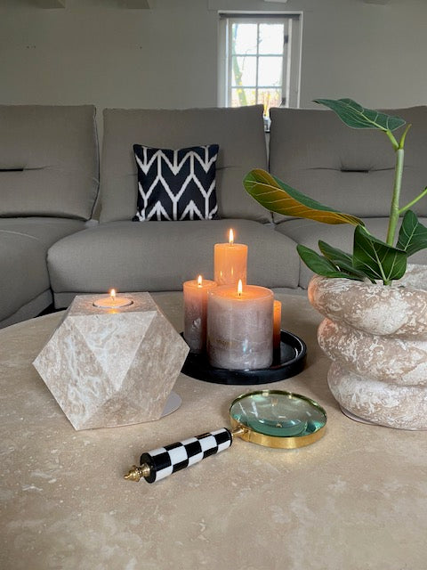 Hexagon Candle Holder