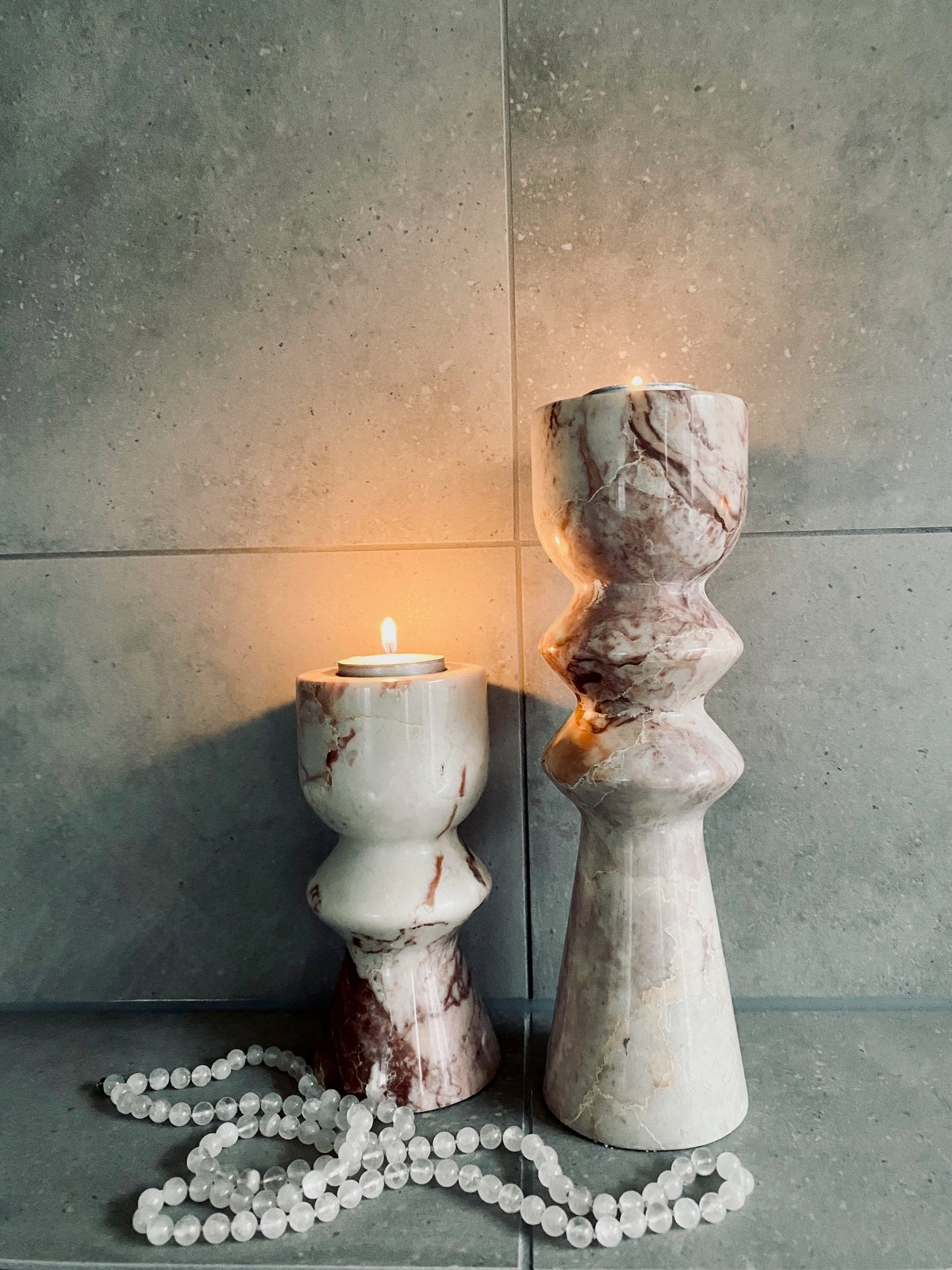 Cappadocia Pink Candle Holder - Tall