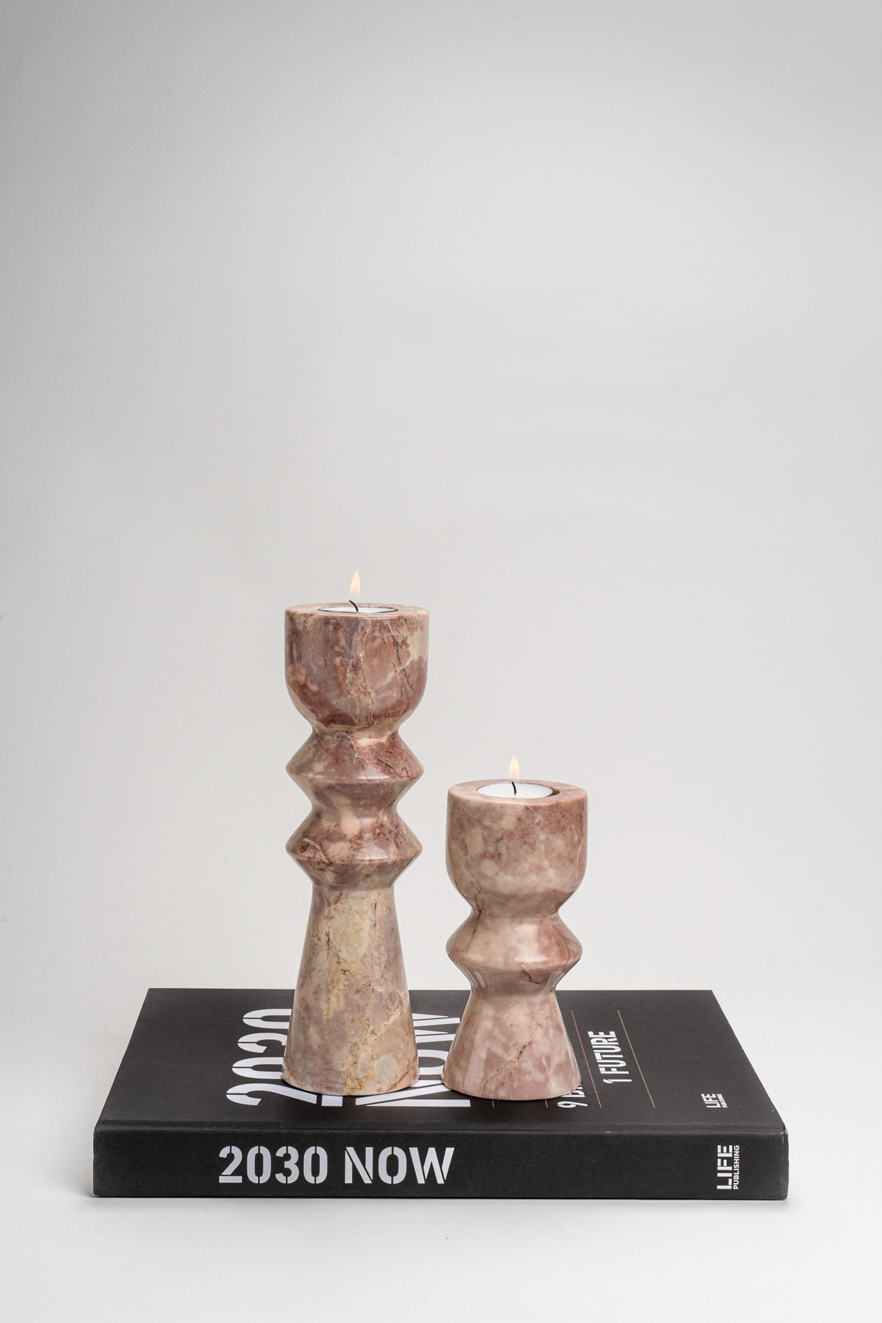 Cappadocia Pink Candle Holder - Short