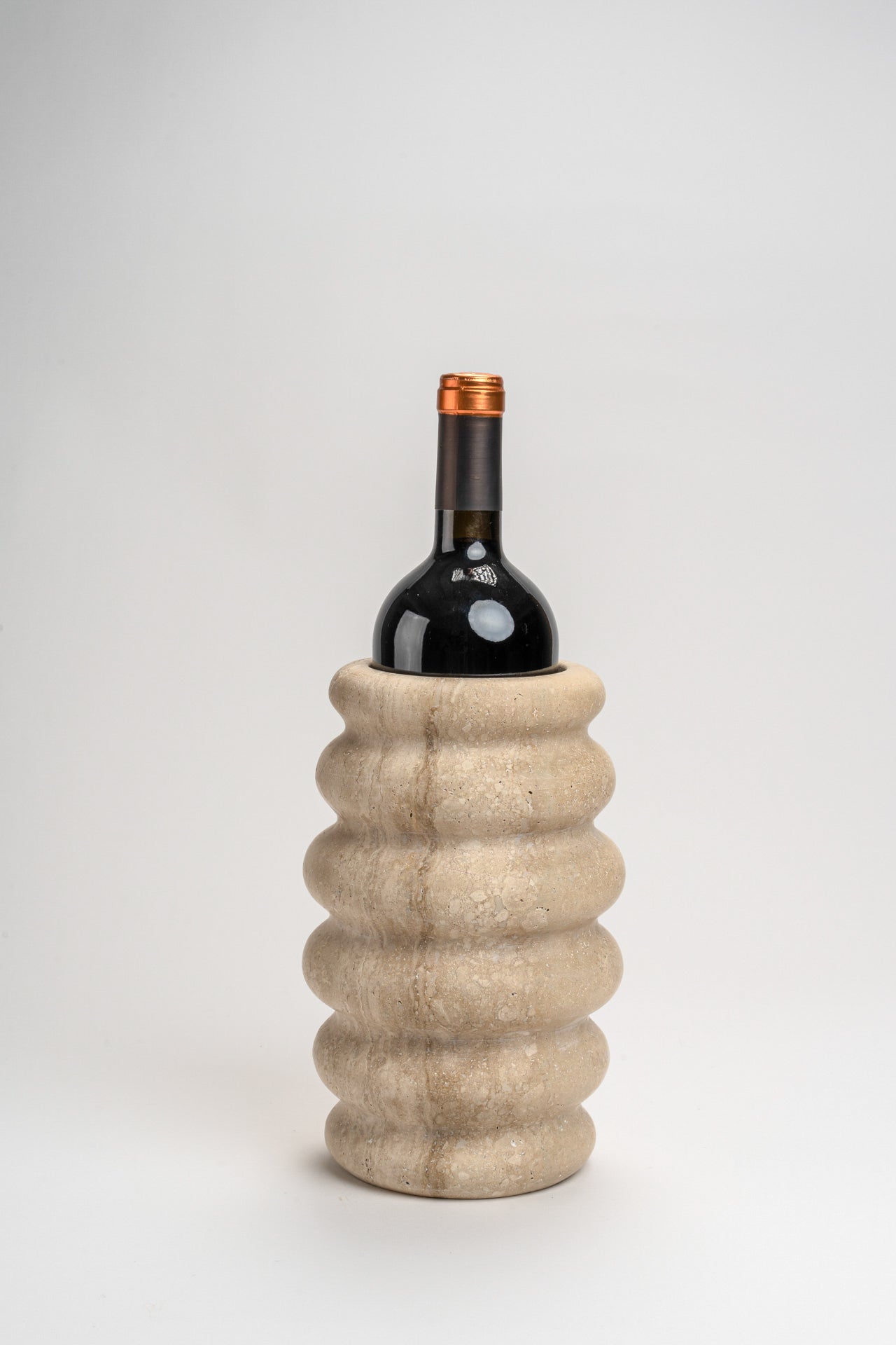 Cloud Vase - Travertine