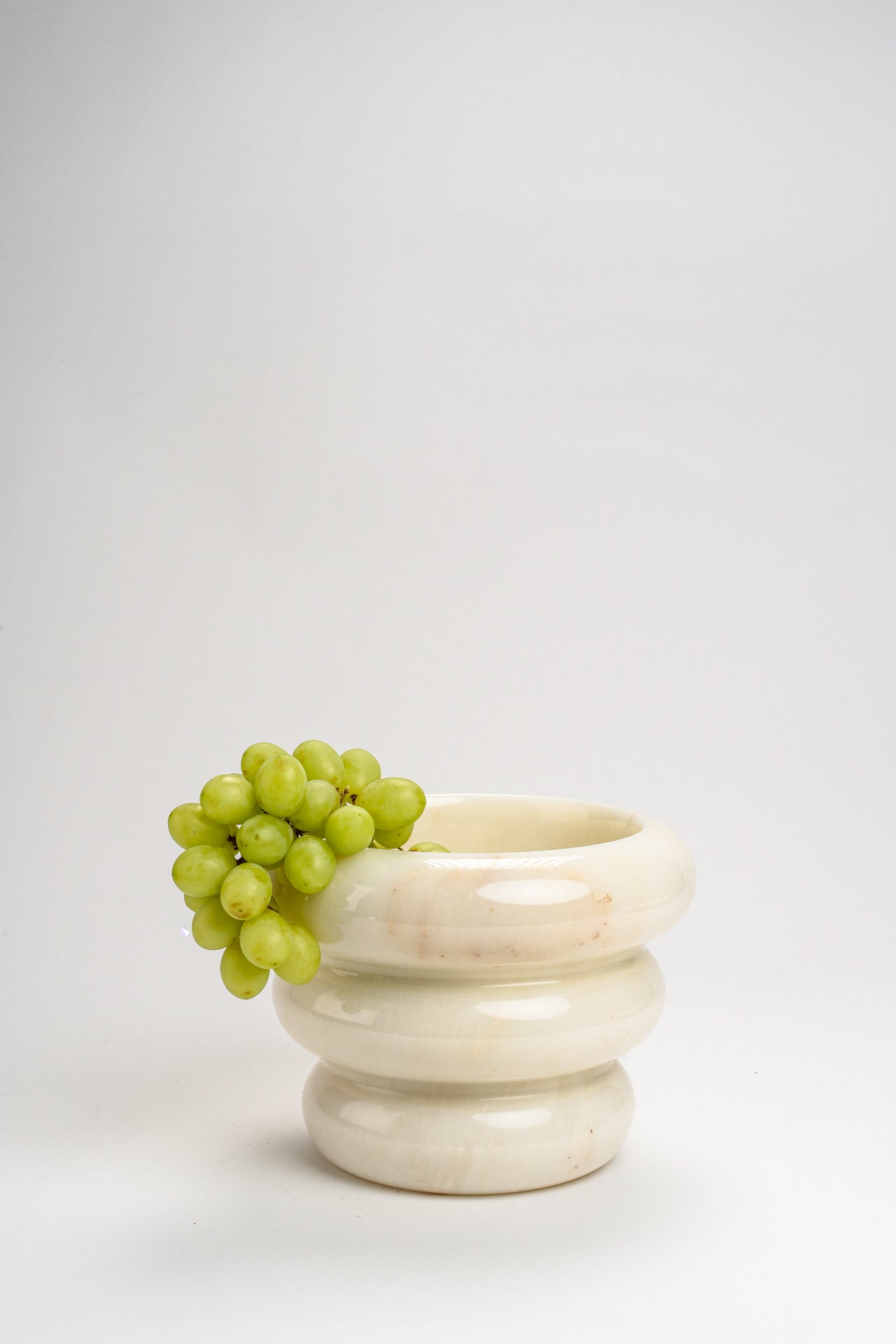 Cloud Bowl - White Marble