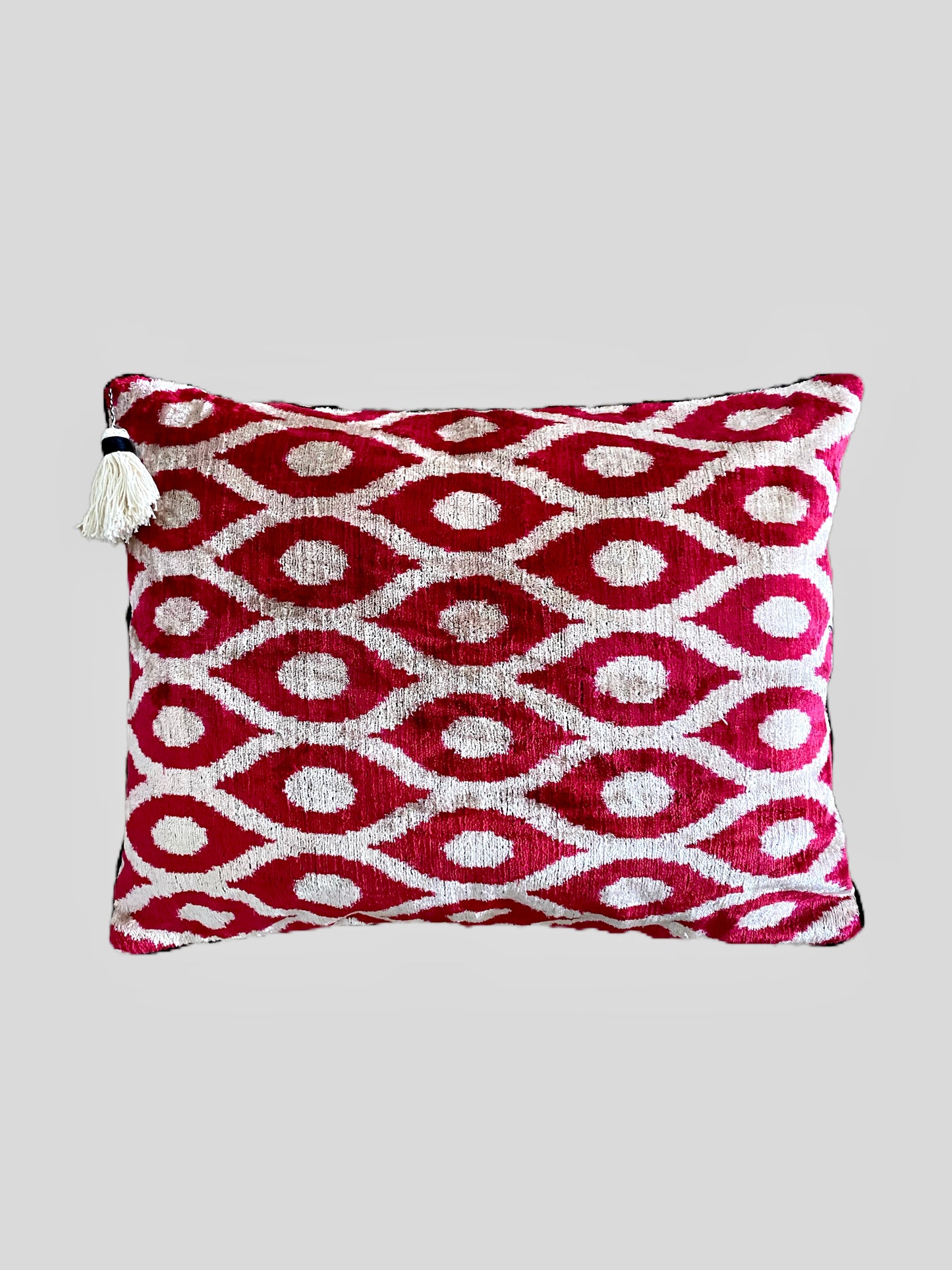 Red Eye Silk/Velvet Cushion