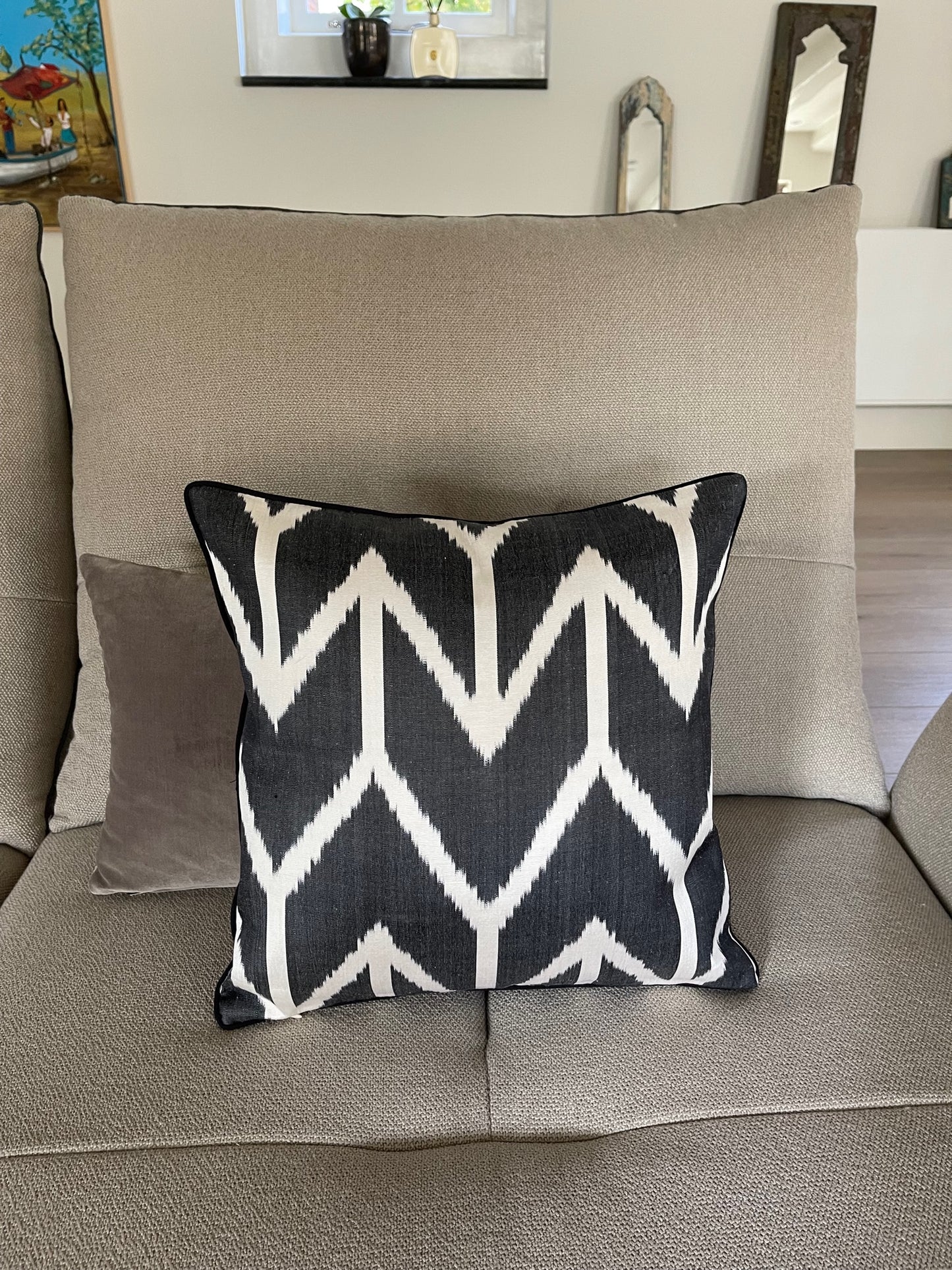 Tribal Dream Silk Cushion Cover